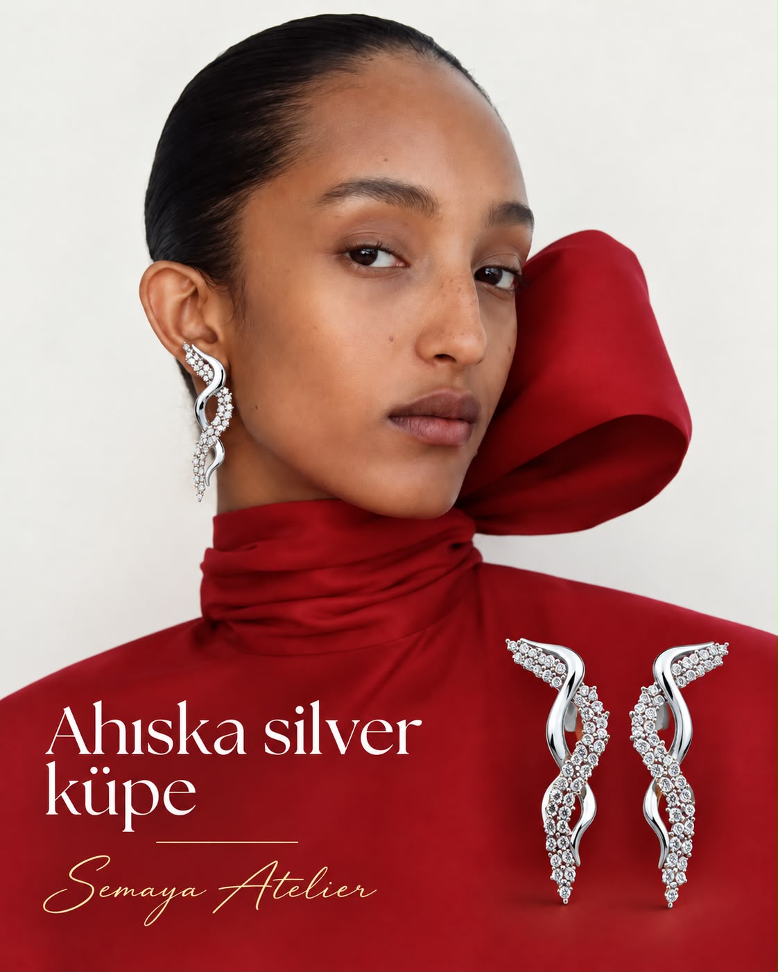 AHISKA SİLVER KÜPE