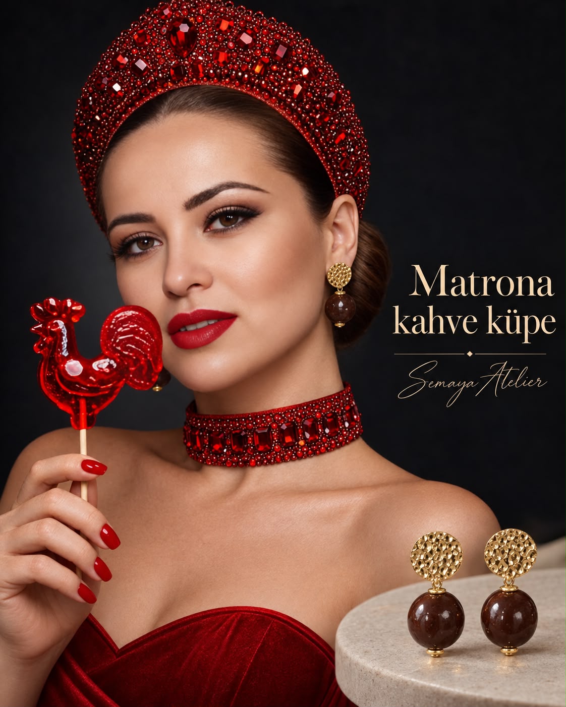 MATRONA KAHVE KÜPE