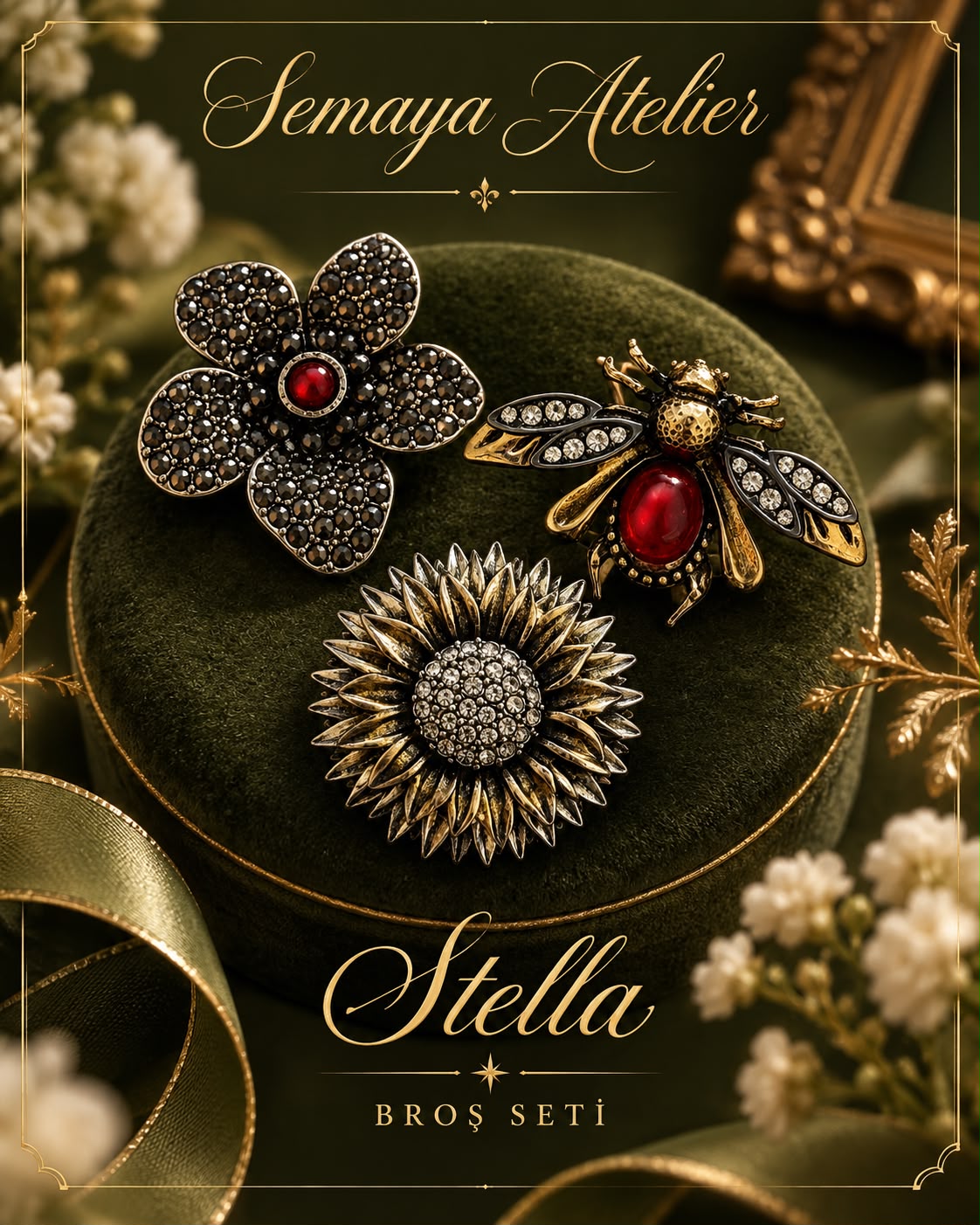 Stella Broş Seti