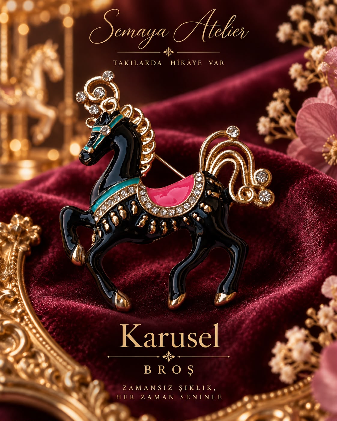 KARUSEL BROŞ