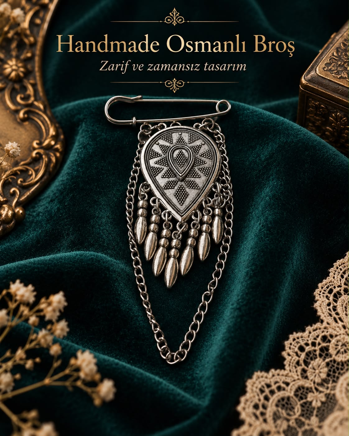 HANDMADE OSMANLI BROŞ
