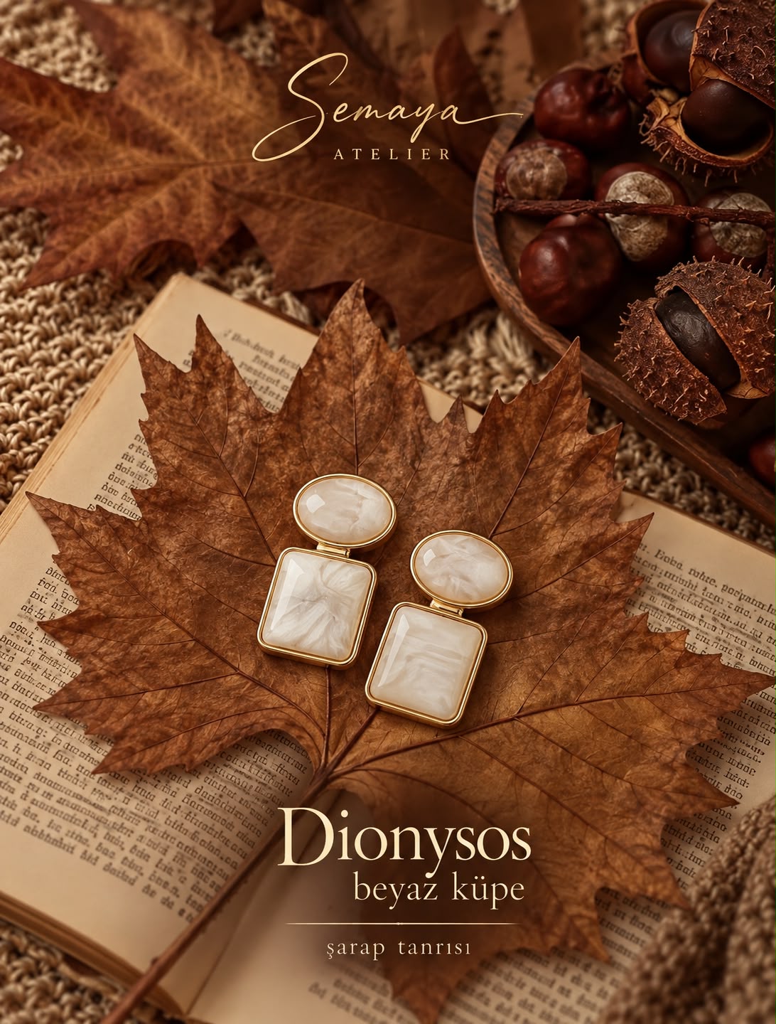 DİONYSOS BEYAZ KÜPE