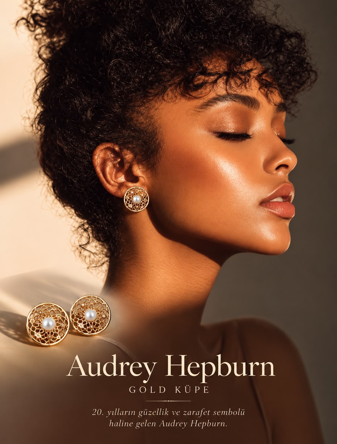 ANDREY HEPBURN GOLD KÜPE