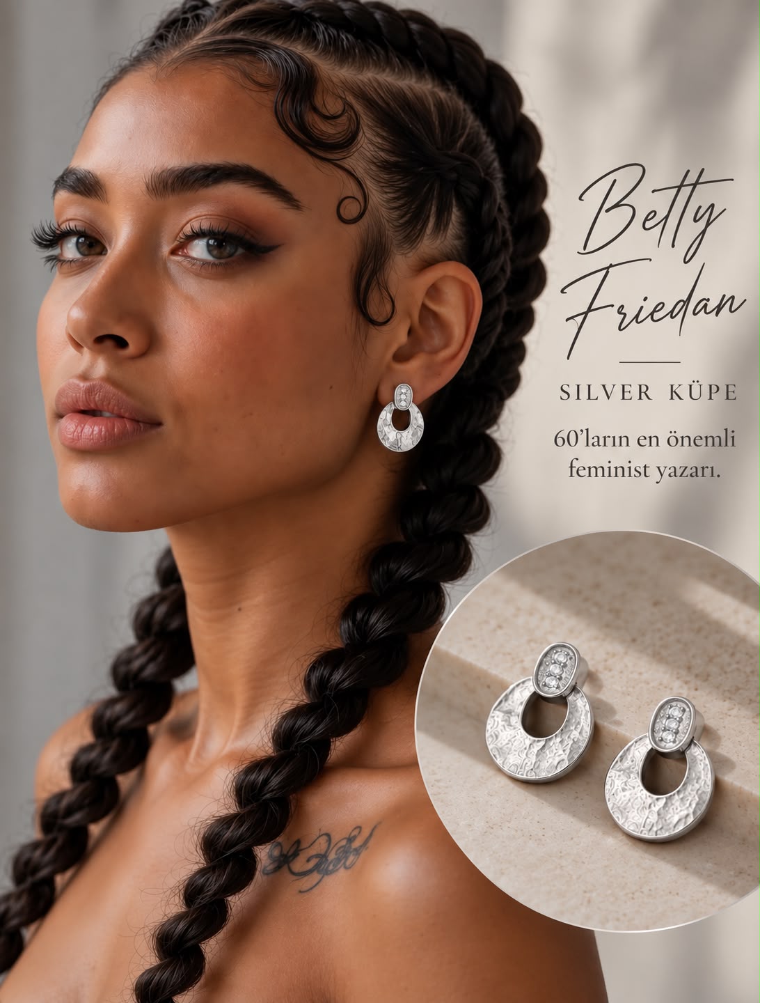 BETTY FRİEDAN  SİLVER KÜPE