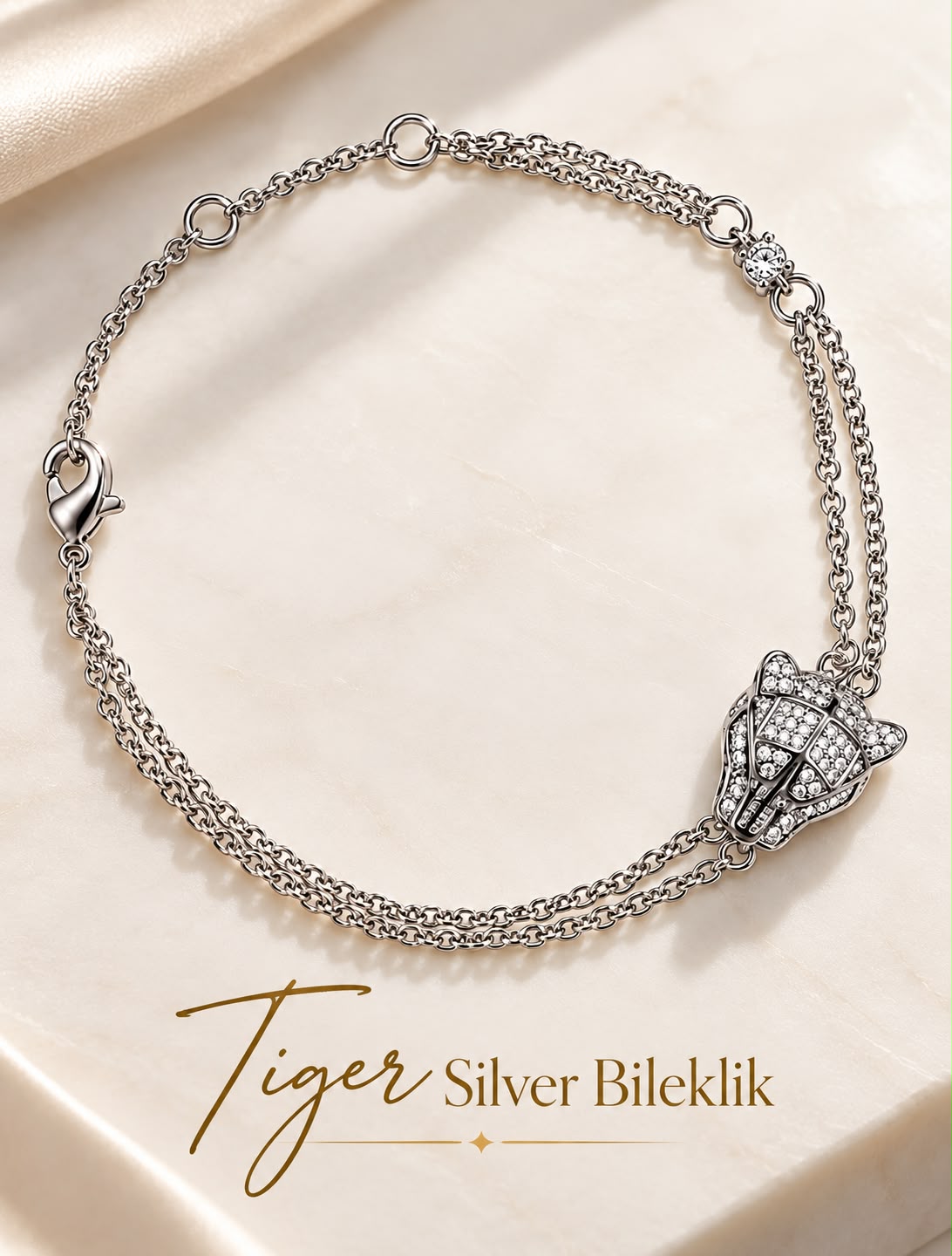 TİGER SİLVER BİLEKLİK